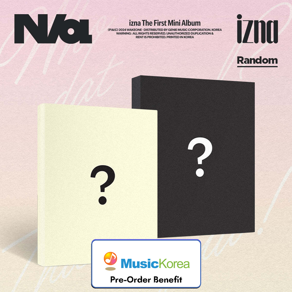 [Pre-Order] izna - 1st Mini "N/a"+ Pre-Order Benefit  (Random / Set)