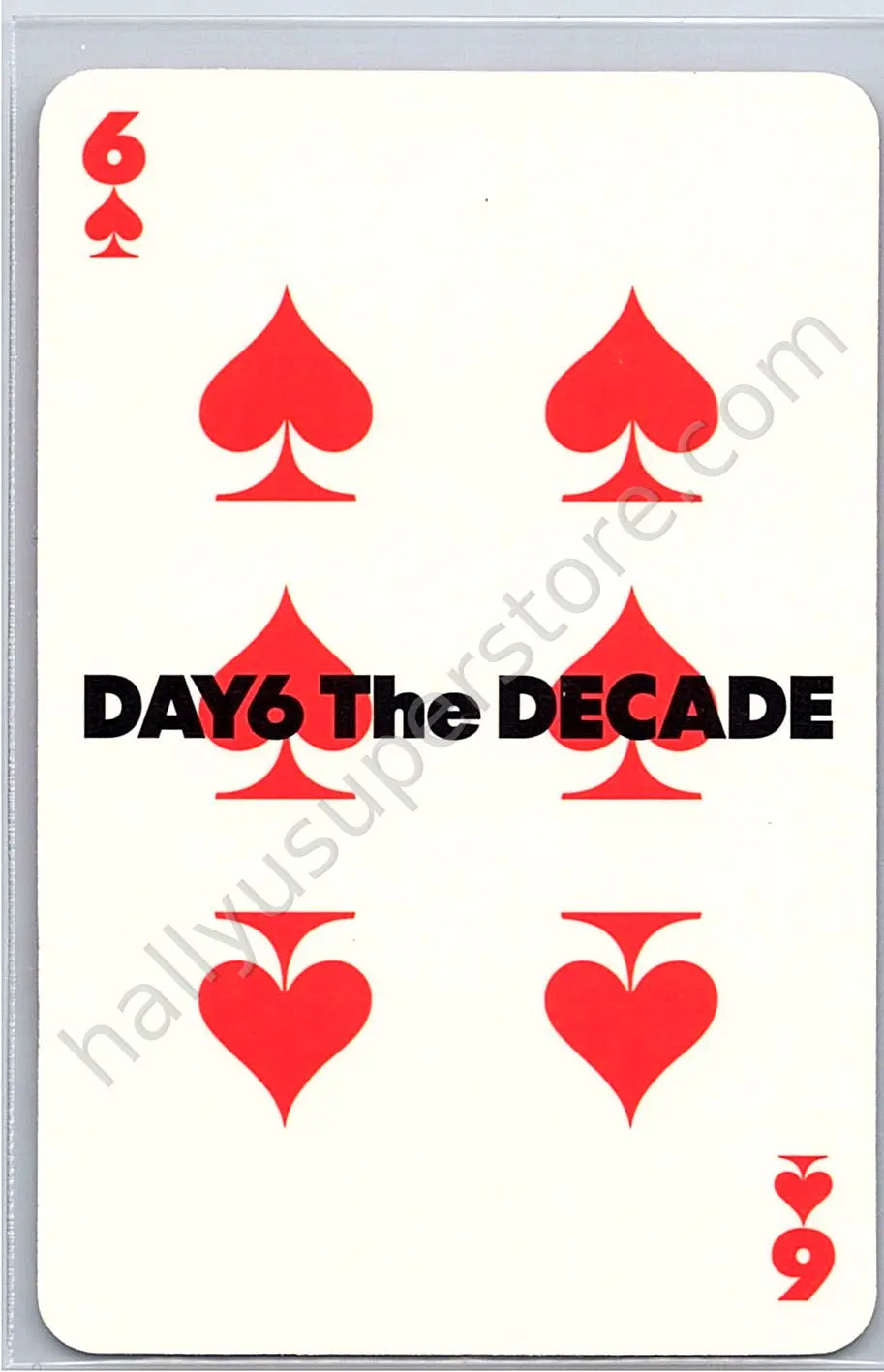 DAY6  - Sungjin - The Decade album photocard six on the dice version standard version
