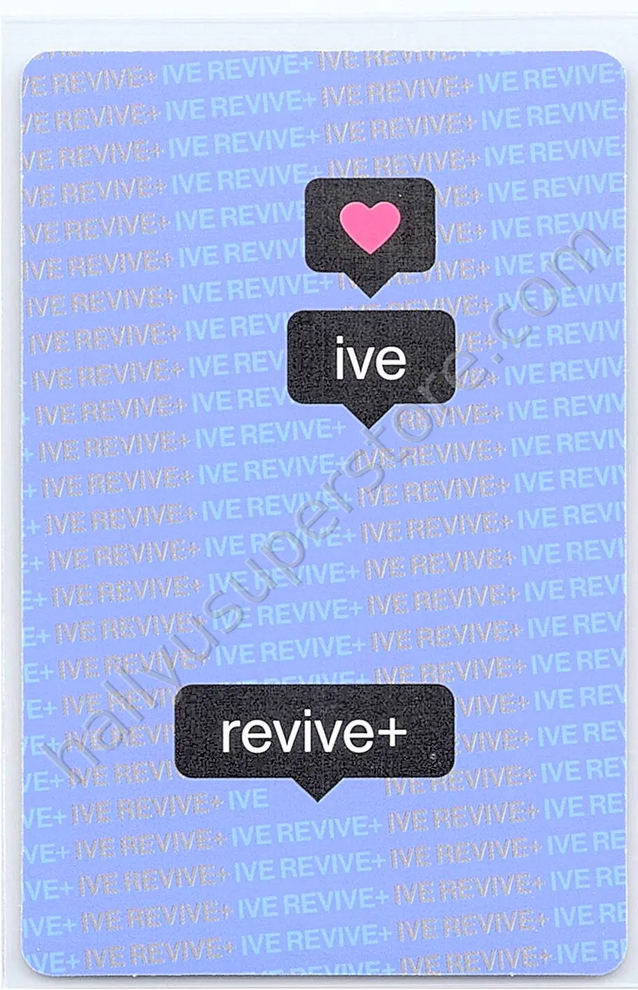 IVE - Yujin - REVIVE+ album photocard spoilers version