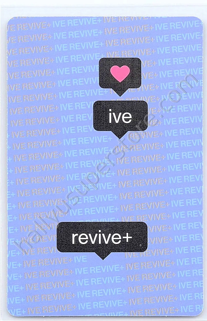 IVE - Yujin - REVIVE+ album photocard spoilers version