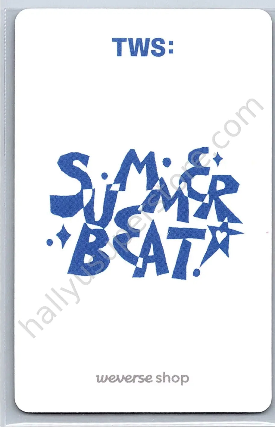 TWS - Jihoon - SUMMER BEAT! weverse event