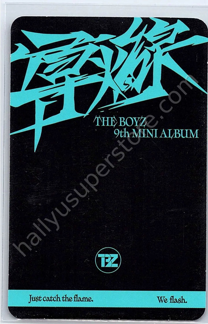 THE BOYZ - Kevin - Trigger album photocard flash version non-random platform version