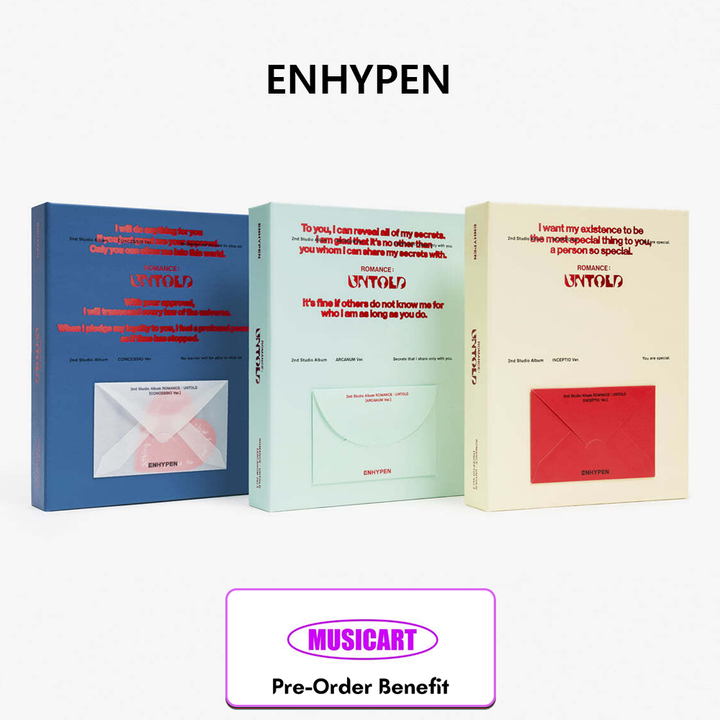 [Pre-Order] Enhypen - "Romance : Untold" + Pre-Order Benefit (Random / Set)