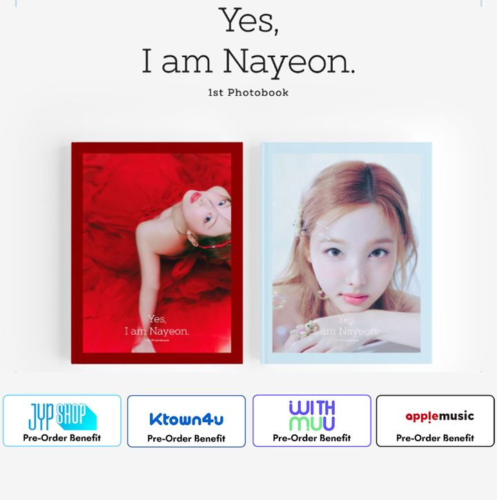 [Pre-Order] Nayeon (of Twice) - "Yes, I am Nayeon" + Pre-Order Benefit TWICE Photobook(2)**