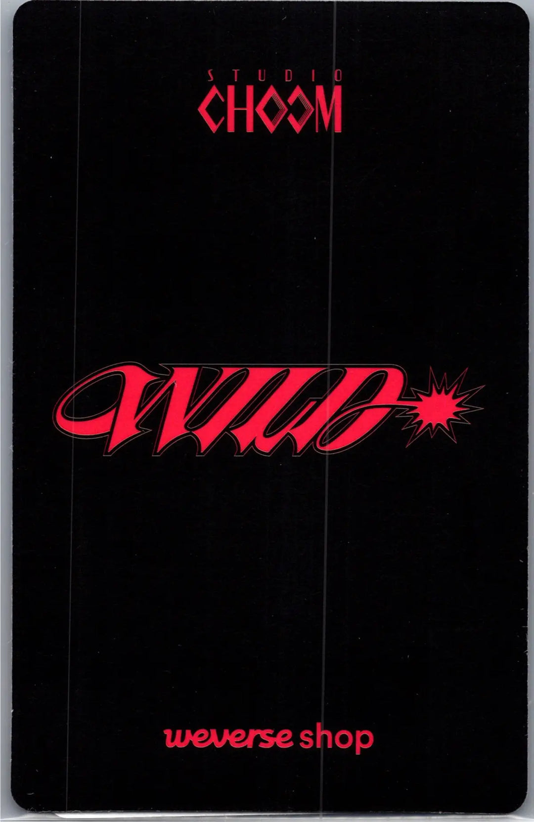 KATSEYE "WILD" - Weverse Shop Studio Choom Gift Photocard [26.08.19]