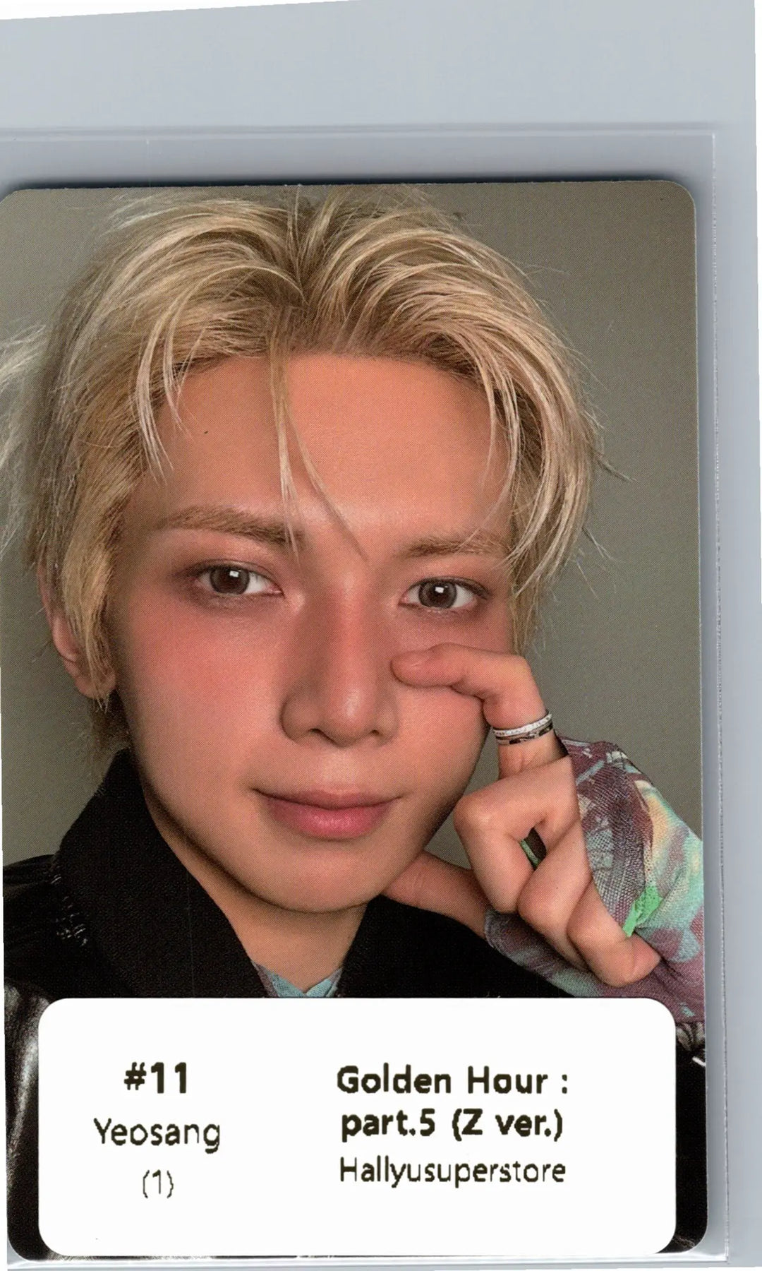 ATEEZ "GOLDEN HOUR : Part.5" - Official Photocard (Z ver.) [26.06.26]
