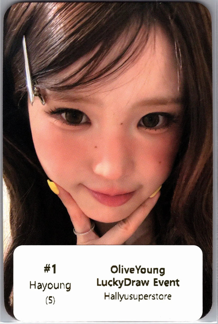 fromis_9 "Glow ME" - Olive Young Lucky Draw Event Photocard [26.07.22]