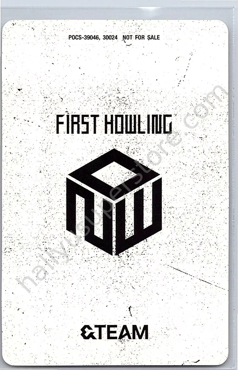 &TEAM - Nicholas - First Howling : NOW album photocard standard