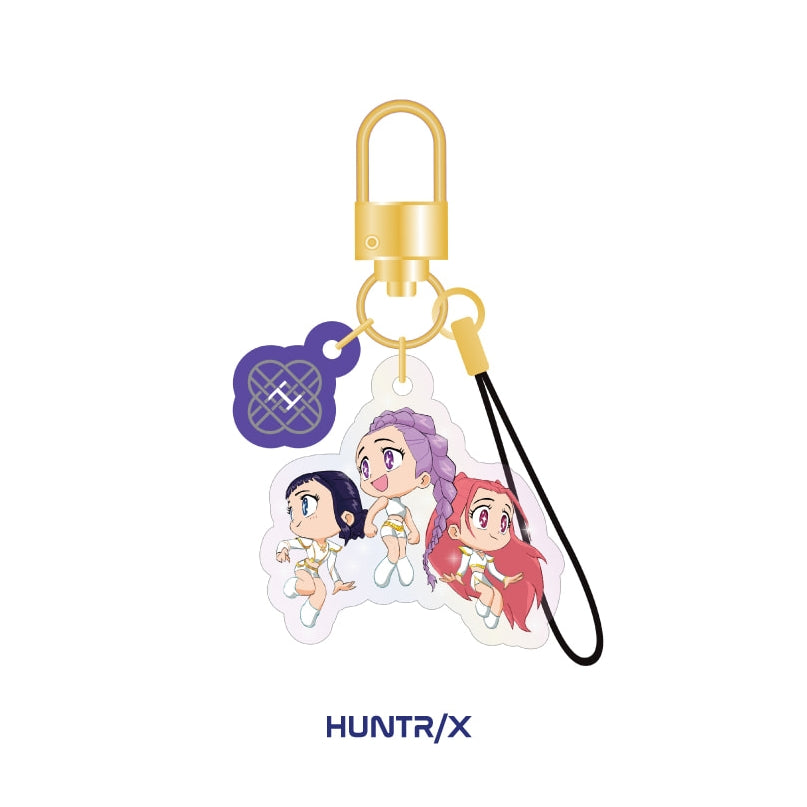 ** [Pre-Order] KPOP DEMON HUNTERS - OFFICIAL LIGHT STICK KEYRING CHARM
