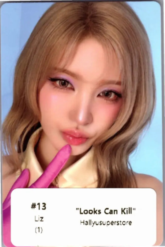 IVE "Looks Can Kill" - Official Photocard [26.10.27]