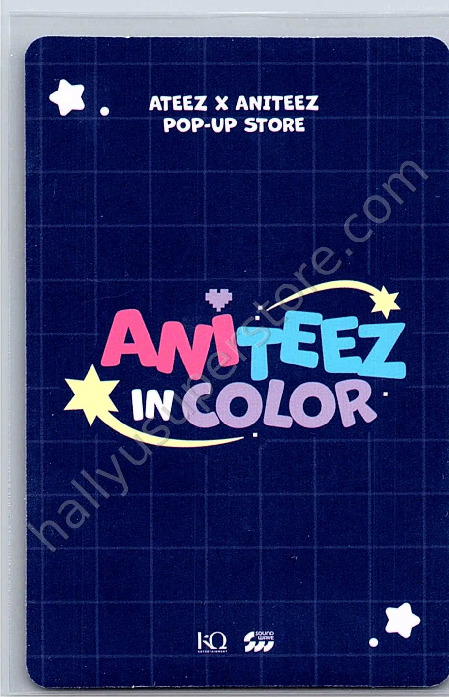 ATEEZ - Mingi - ANITEEZ IN COLOR entrance / attendance benefit week 1