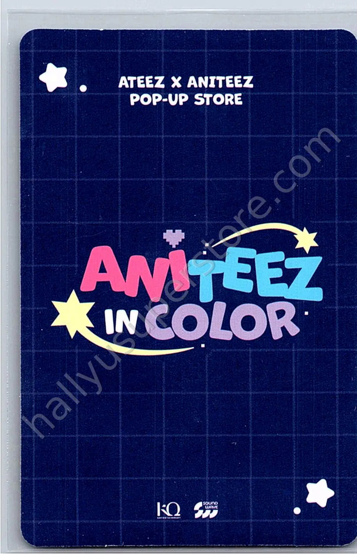 ATEEZ - Mingi - ANITEEZ IN COLOR entrance / attendance benefit week 1