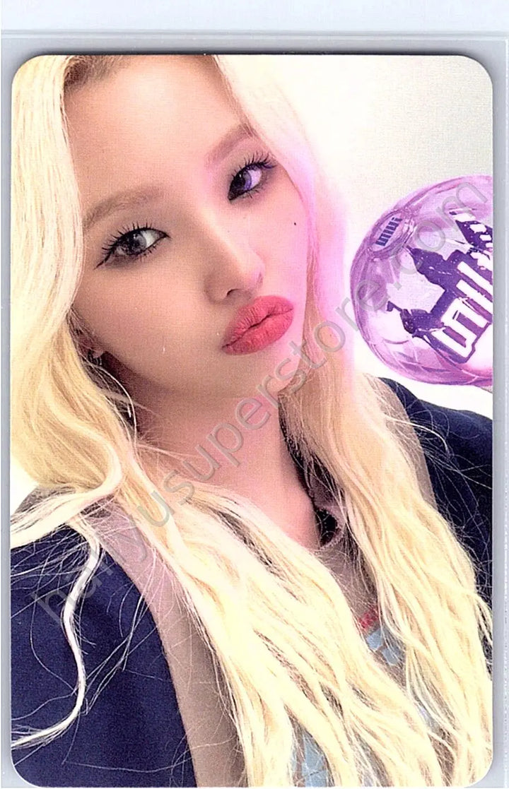i-dle - Soyeon - Neverbong 2.0 lightstick merch photocard pouch version 2