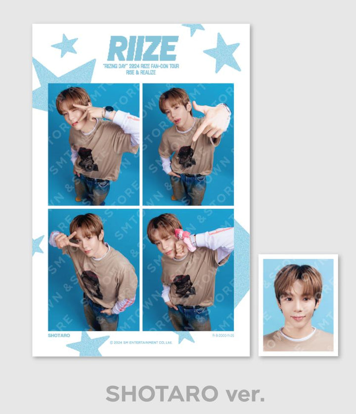 [Pre-Order] Riize - [RiizingDay.] Finale in Seoul Official MD 2nd (Photo Set,ID Photo holder,40Cm Doll,Photo holder key Ring))