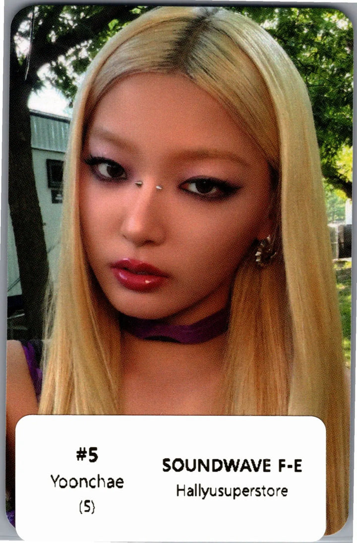 KATSEYE "WILD" - Soundwave Fansign Event Photocard [26.09.01]