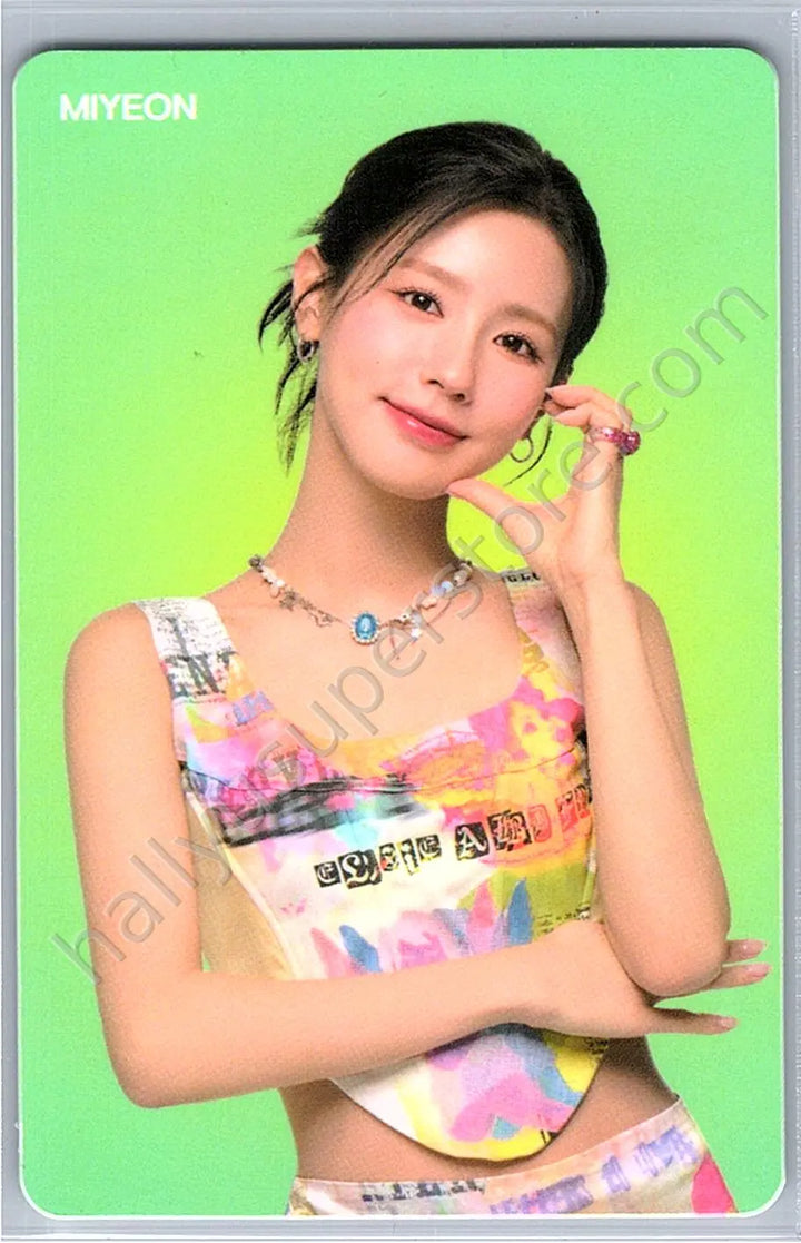 i-dle - Miyeon - i-dle - Miyeon - Tams Zero Collaboration Other pop-up store brand collaboration photocard set