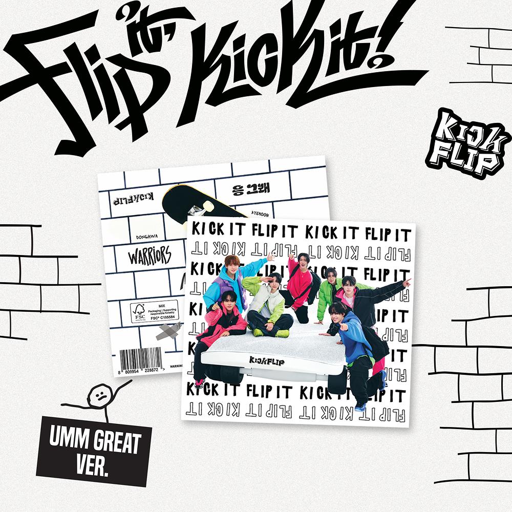 [KickFlip] 1st Mini Album Flip it, Kick it! (Umm Great ver.)