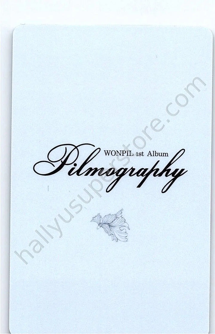 DAY6  - Wonpil - Pilmography lucky draw (LD) pob (pre-order benefit) solo album soundwave