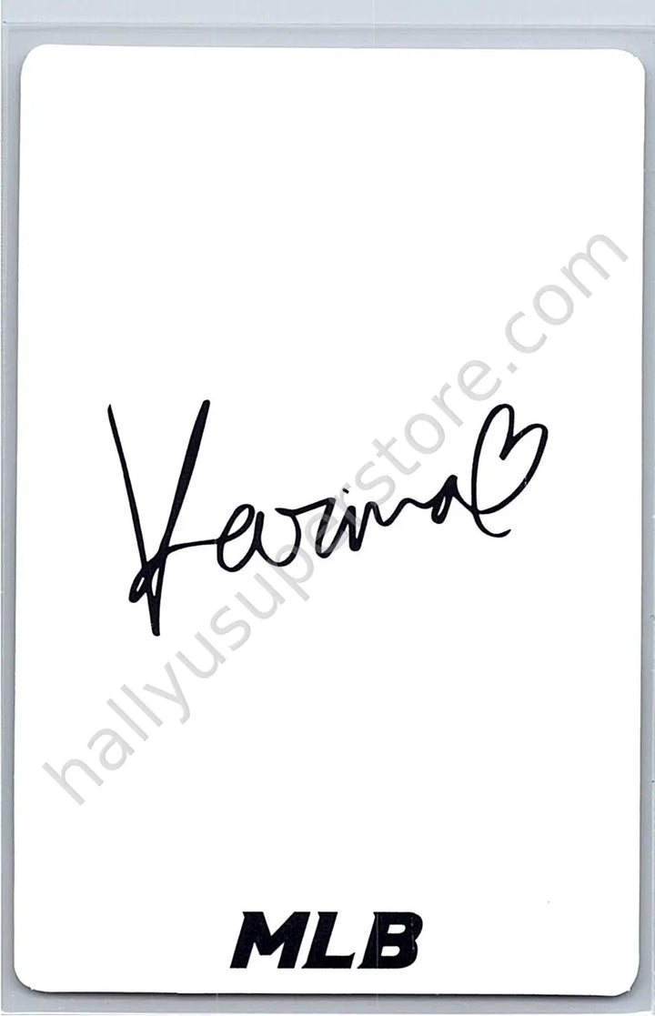 aespa - Karina - Karina x MLB brand collaboration purchase benefit
