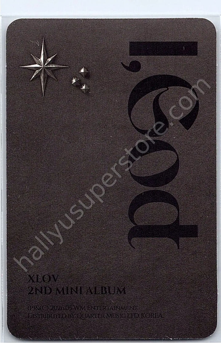 XLOV - Haru - I, God album photocard D version