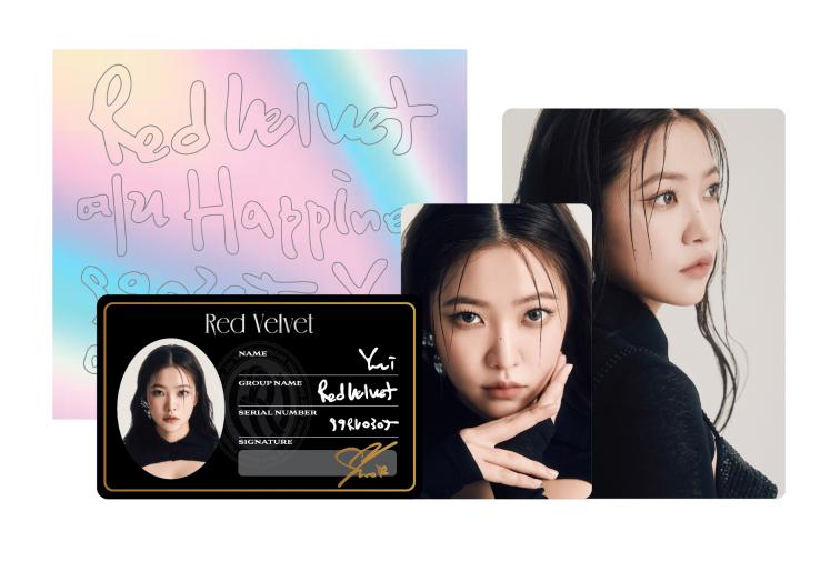 [In Stock MD] Red Velvet - 2023 Red Velvet 4th Concert : 'R to V' - ID CARD + DECO STICKER SET