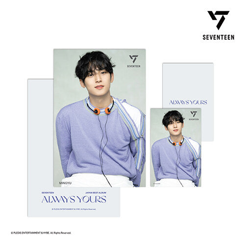 [Pre-Order] Seventeen "SPILL THE FEELS" - 3D lenticular postcard season 2**