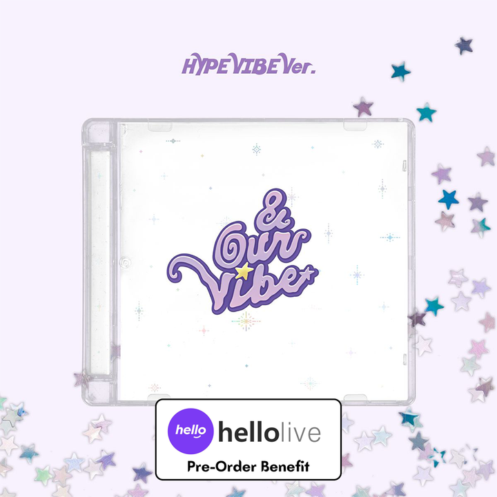 **[Pre-Order] SAY MY NAME - 3rd EP Album  "&Our Vibe" + Pre-Order Benefit (Hype Vibe ver.)(Random)