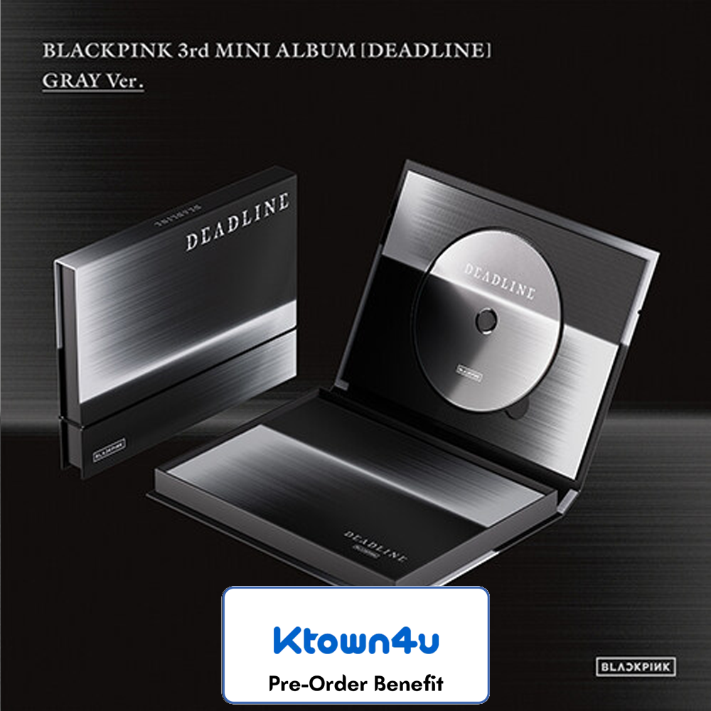 [Pre-Order] Blackpink - BLACKPINK 3rd MINI ALBUM [DEADLINE] GRAY Ver.