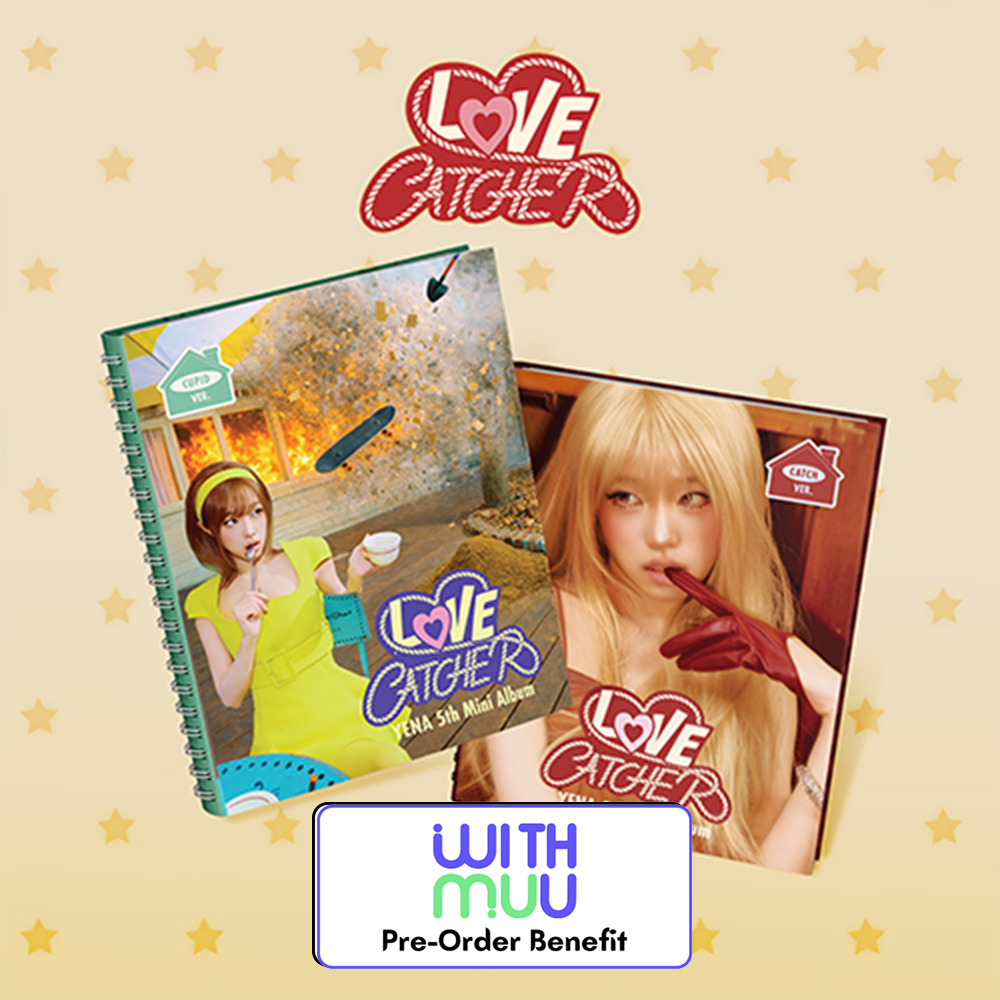 **[Pre-Order] YENA - 5th Mini Album "LOVE CATCHER" (PhotoBook ver.) + Pre-Order Benefit (Choose version)