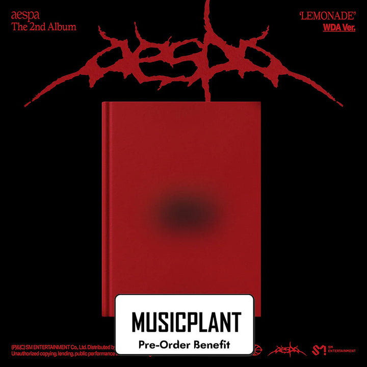 [Pre-Order] AESPA - THE 2nd Album [LEMONADE] + Pre-Order Benefit (Choose Version)
