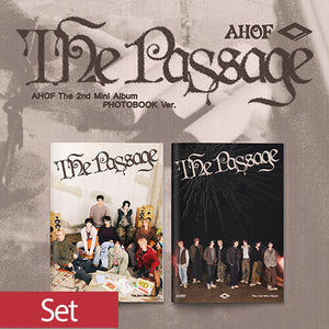 ** AHOF - Mini 2nd Album "The Passage" (PHOTOBOOK Ver.) [Random / Set]