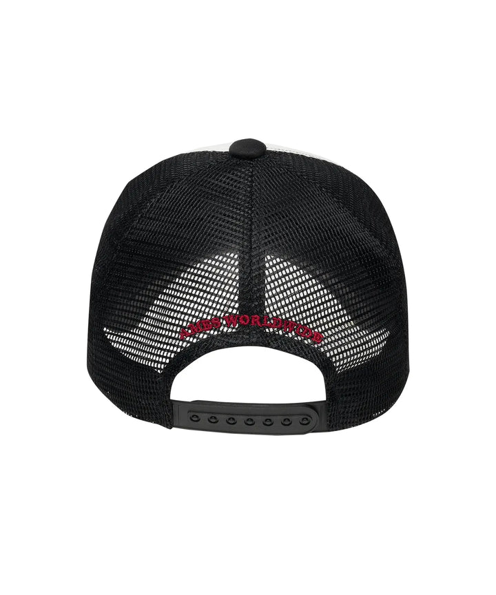 **QWER -Ames-Worldwide QWER HARMONY MESH CAP BLACK
