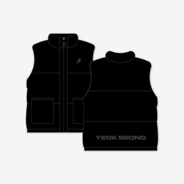 [Hallyu4U - Online Merch] LEE SEUNG YOON - OFFICIAL MD [PADDED VEST, ROOM SLIPPER, RUG, REUSABLE BAG,NOTE]