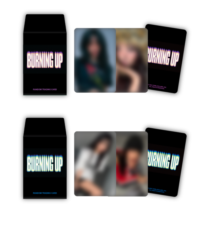 **[PRE-ORDER] MEOVV - "BURNING UP" OFFICIAL MERCH (MEOVV RANDOM TRADING PHOTOCARD)
