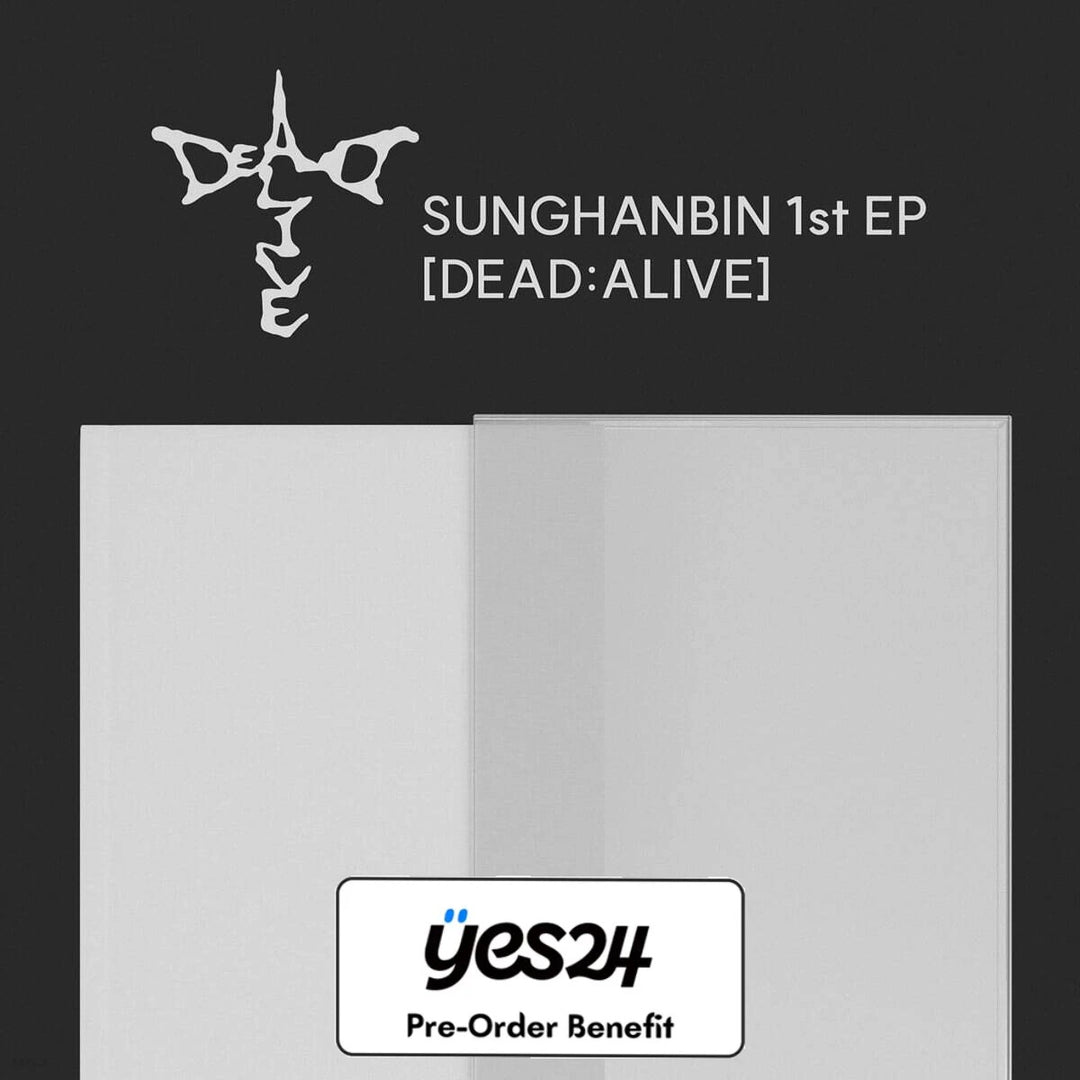[Pre-Order] SUNGHANBIN - 1st EP [DEAD:ALIVE] (Photobook Ver. Only Random) + Pre-Order Benefit (Choose Version)