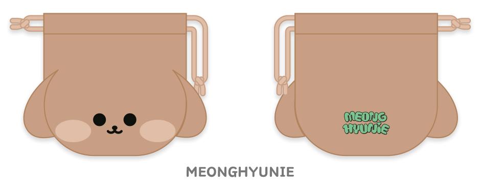 [Pre-Order] DreamCatcher - "MiniCatcher Winter Edition" Minicatcher String Pouch (Choose Member)