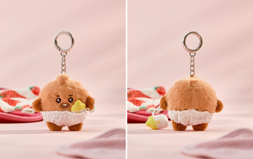 ** BT21 - Line Friends Baby Newborn Season2 Doll Keyring (Choose Member)