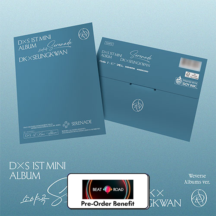 **[Pre-Order]  DK X SEUNGKWAN (of SEVENTEEN) - 1st Mini Album '소야곡' + Pre-Order Benefit (Choose ver)(Weverse Ver.)