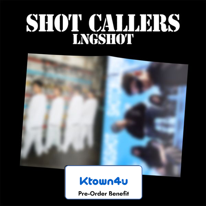 **[Pre-Order] LNGSHOT - EP ALBUM 'SHOT CALLERS' (Magazine Ver.) + Pre-Order Benefit (Choose ver.)