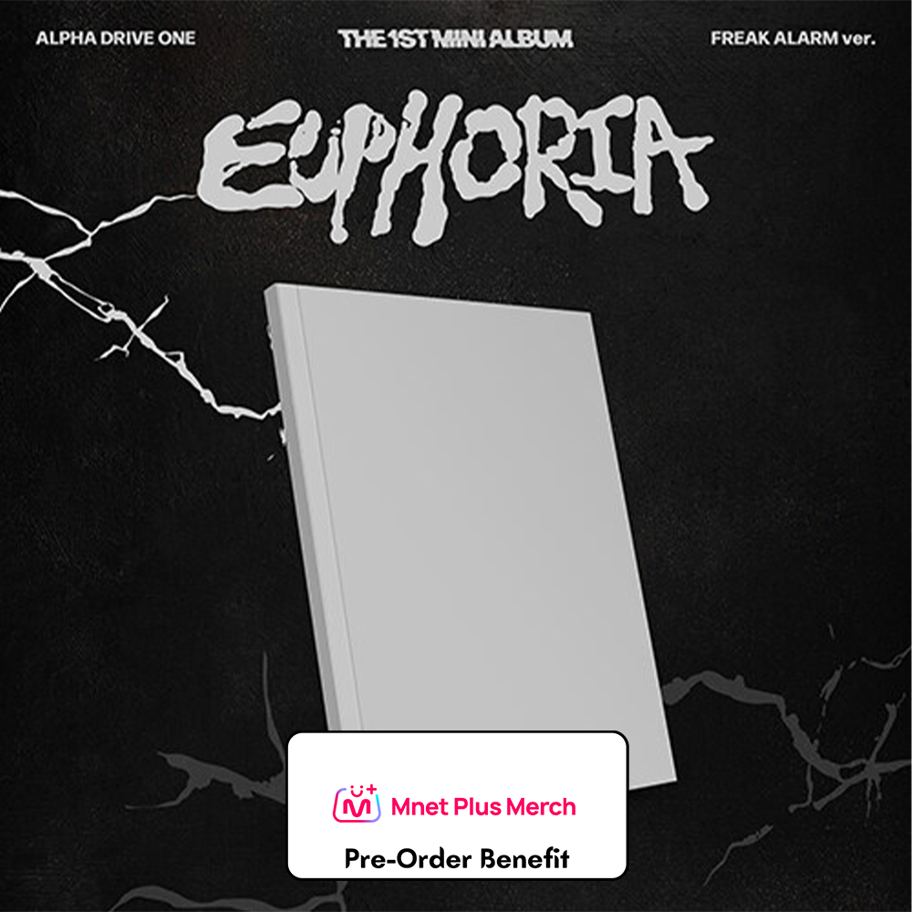 **[Pre-Order] ALPHA DRIVE ONE - 1st Mini Album 'EUPHORIA' + Pre-Order Benefit  (FREAK ALARM Ver.)(Choose Version)