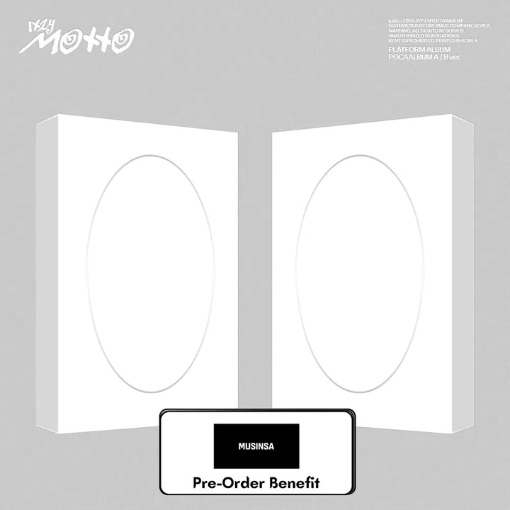 [Pre-Order]  ITZY - Motto (POCAALBUM Ver.) + Pre-Order Benefit (Choose Version)