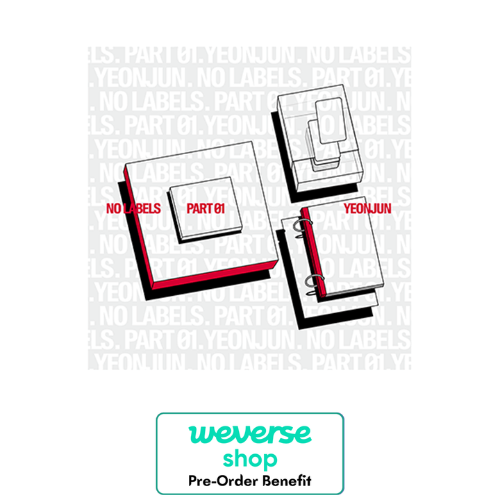 **[Pre-Order]  YEONJUN ( of TXT)  - NO LABELS: PART 01'  + Pre-Order Benefit (Set)