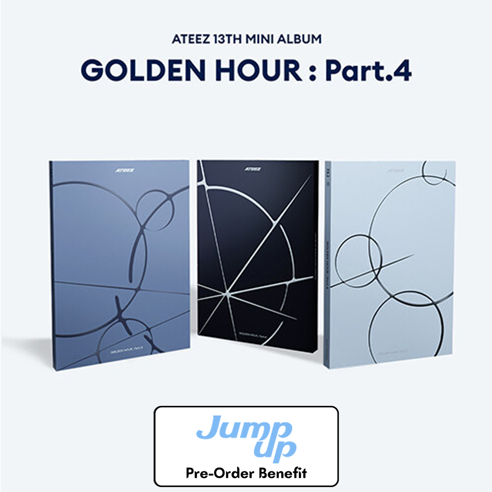 **[Pre-Order]  ATEEZ-GOLDEN HOUR : Part.4 Standard [A+Diary+Z Ver.] (Random/SET)