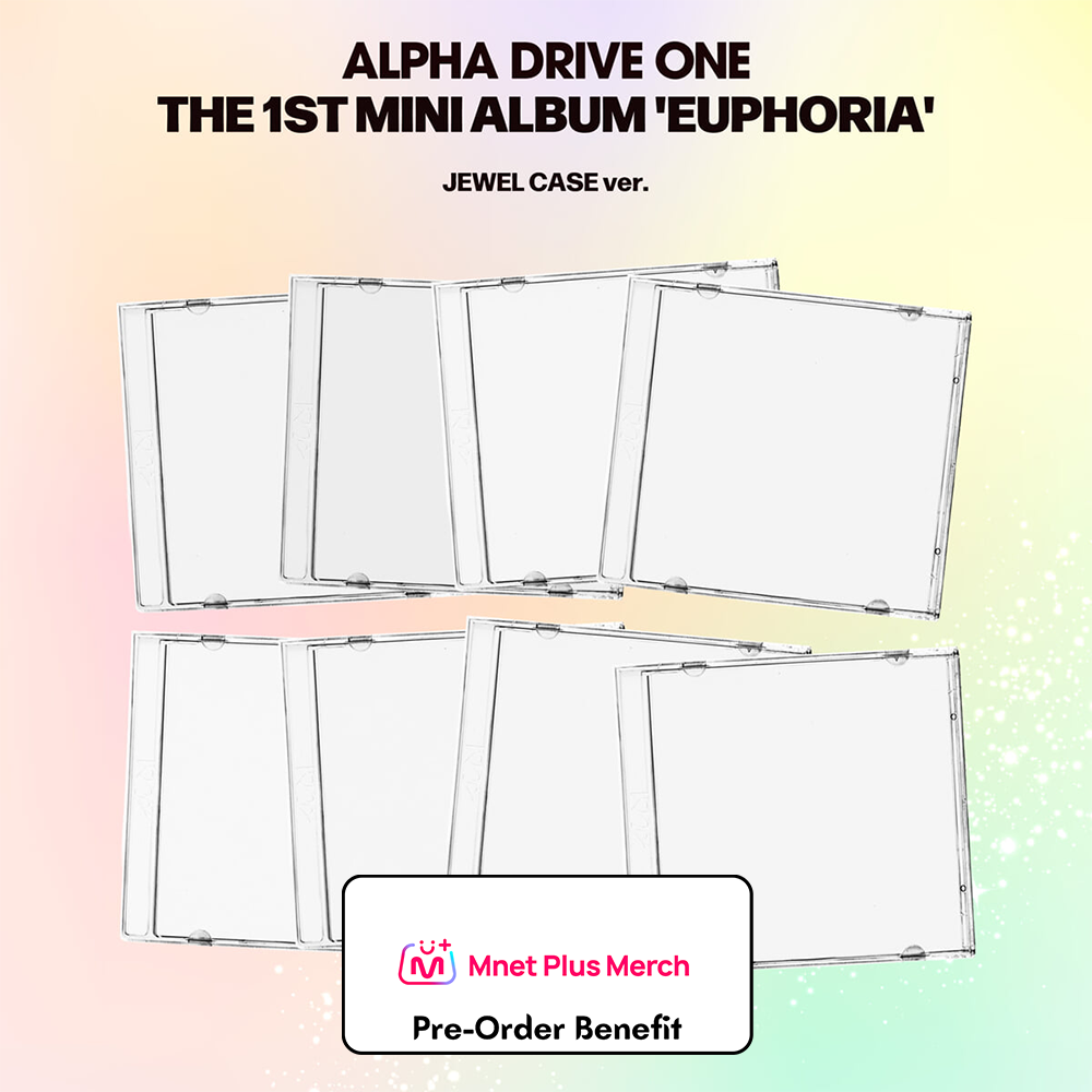 **[Pre-Order] ALPHA DRIVE ONE - 1st Mini Album 'EUPHORIA' + Pre-Order Benefit  (JEWEL CASE Ver.)(Choose Version)