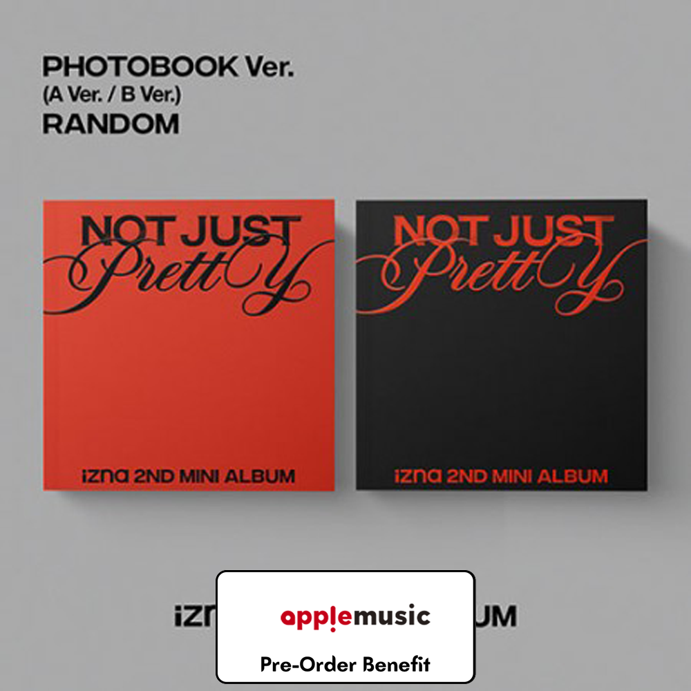 **[Pre-Order] izna- 2nd "Not Just Pretty" + Pre- Order Benefit (PHOTOBOOK Ver.)