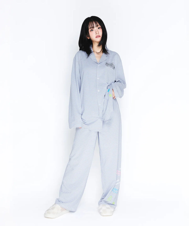 **QWER -Ames-Worldwide QWER PAJAMAS SET BLUE