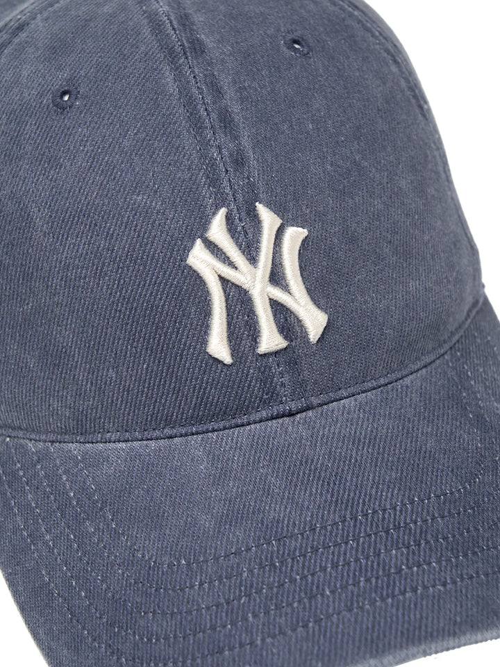 ** [Pre-Order] AESPA - Wearing KARINA Basic Washing Unstruck Ball Cap NY (Navy)