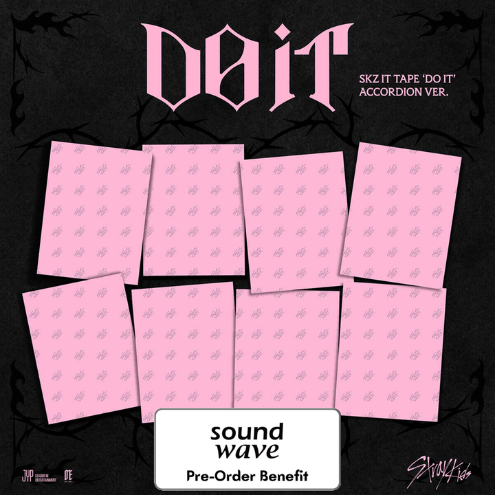 **[Pre-Order] Stray Kids -SKZ IT TAPE ‘DO IT’ +Pre -Order Benefit (ACCORDION VER.)
