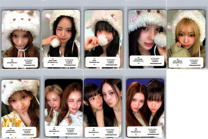 IZNA "SET THE TEMPO" - Soundwave Lucky Draw Event Photocard (Photobook ver.) [26.06.09]