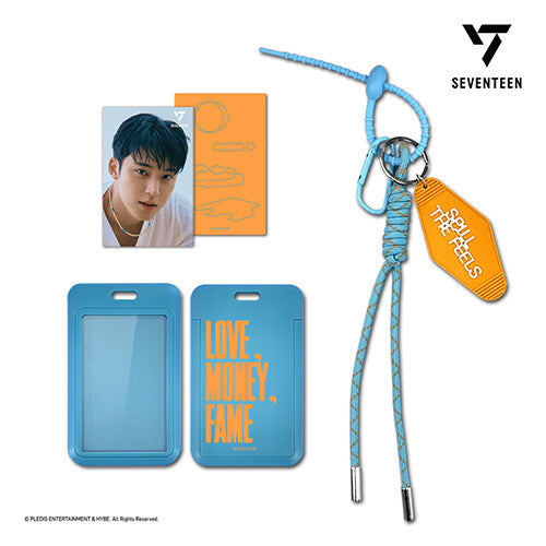 [Pre-Order] Seventeen "SPILL THE FEELS" - 3D lenticular mini card & card holder set Official MD choose member)**